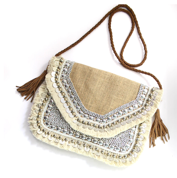 Multi Boho Clutch bag
