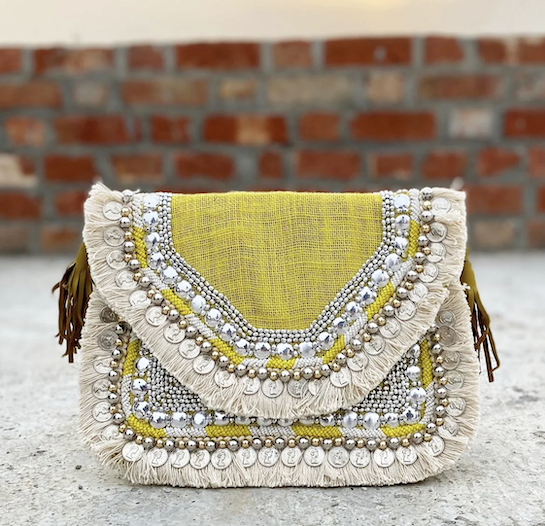 Multi Boho Clutch bag
