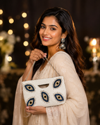 Nazar Luxe Beaded Bag