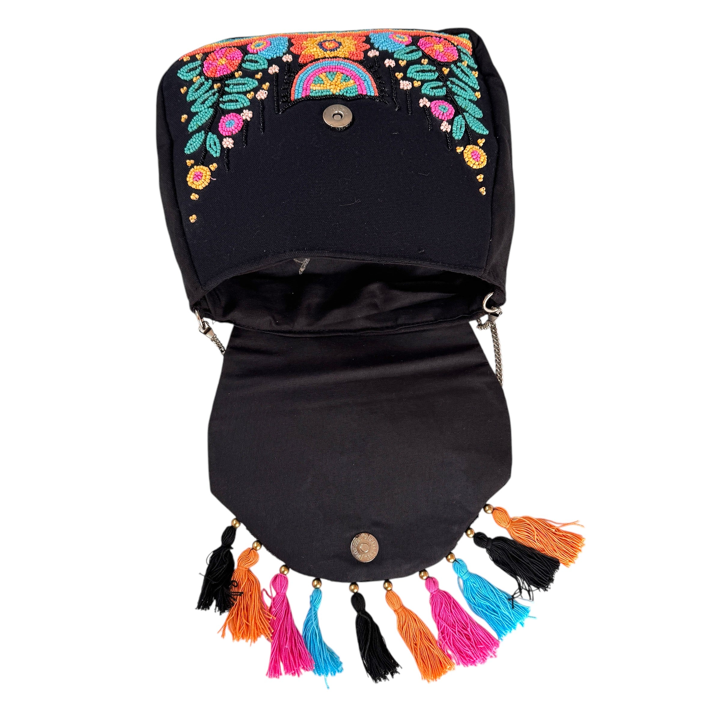 multi tassel bag