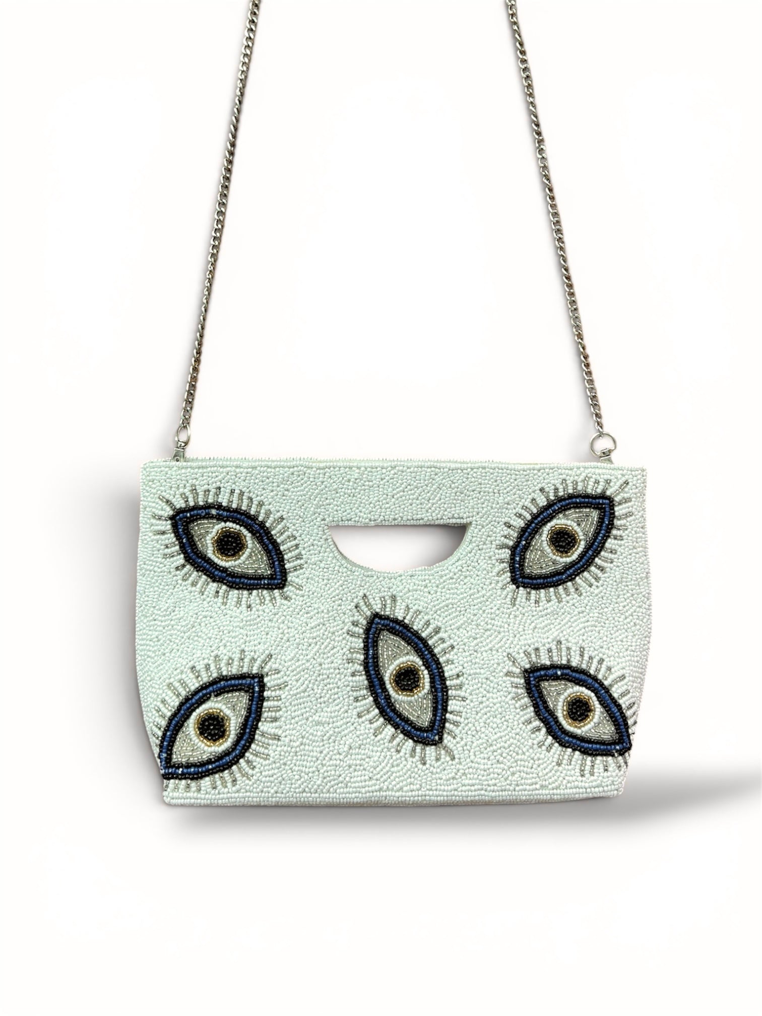Nazar Luxe Beaded Bag